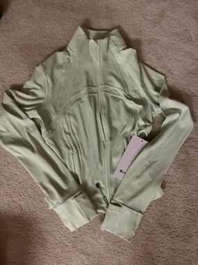 Lululemon Define Cropped Jacket Nulu | Matcha Magic | 6 | NWT